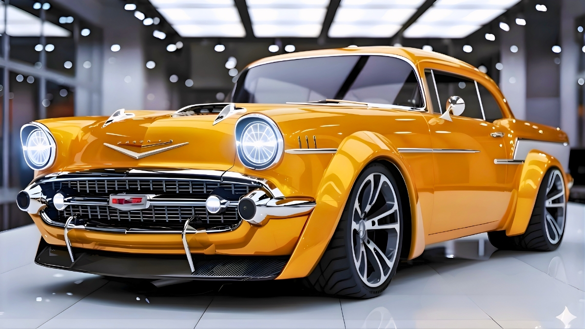 Chevrolet Bel Air Reborn Classic Icon Transformed with Modern Design