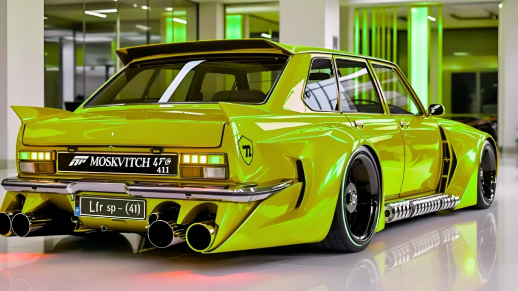 2026 Moskvich Returns Soviet Heritage Meets Modern Tech in Bold New Muscle Car