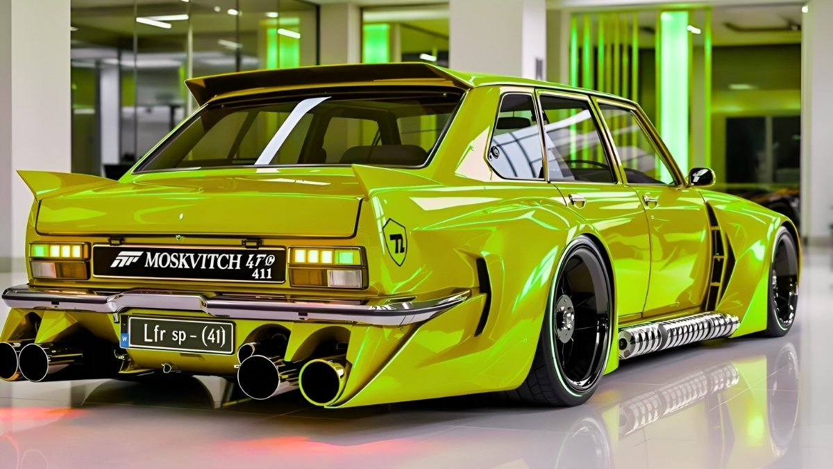 2026 Moskvich Returns Soviet Heritage Meets Modern Tech in Bold New Muscle Car